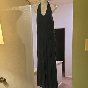 Old Navy Blue Halter Jumpsuit